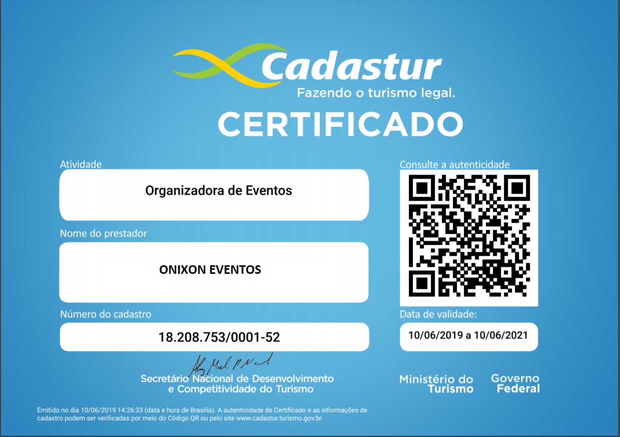 Empresa com Certificação em eventos
